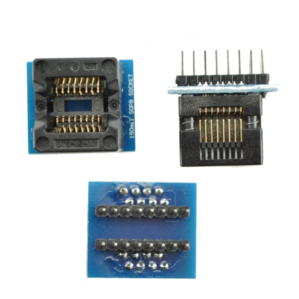 SOP16 til DIP16 programmeringssocket MOD-150MIL Satkit