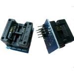 SOP8 til DIP8 programmeringsadapter - nem isætning Mod 200mil satkit